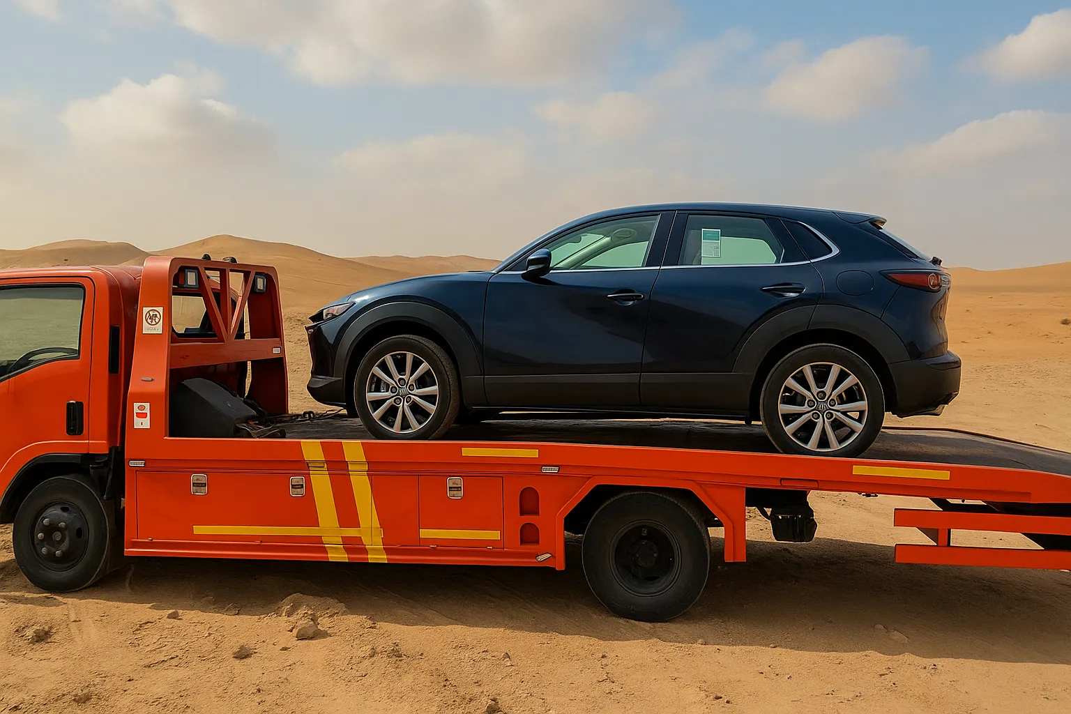 نقل المركبات الثقيلة بسطحه هيدروليك